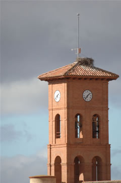 Torre de la iglesia de La Milla del P&aacute;ramo
